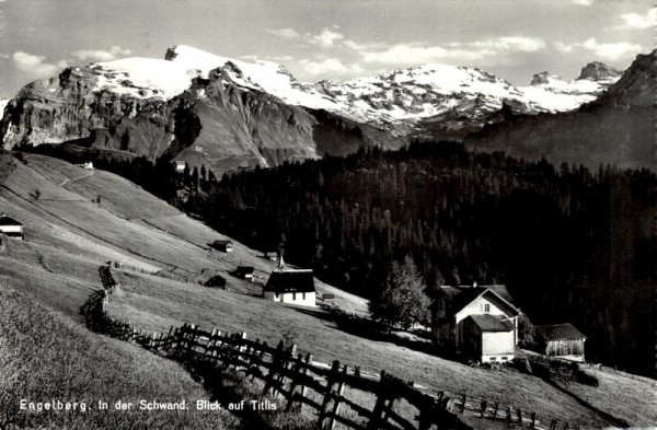 Blick auf Titlis, Engelberg Vorderseite