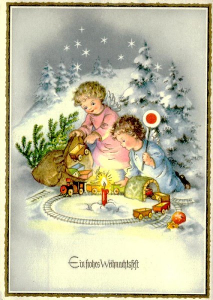 Ein frohes Weihnachtsfest Vorderseite