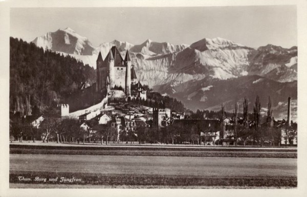 Thun - Burg und Jungfrau