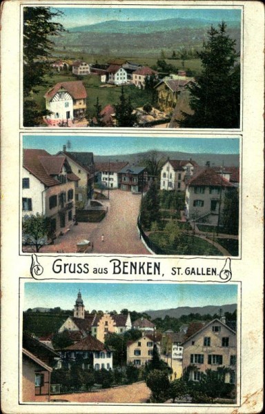 Gruss aus Benken  Vorderseite