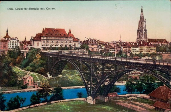 Bern. Kirchenfeld mit Kasino Vorderseite