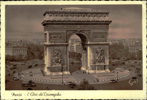 Arc de Triomphe de l’Étoile (Paris) Vorderseite