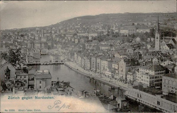 Luzern und die Alpen Vorderseite