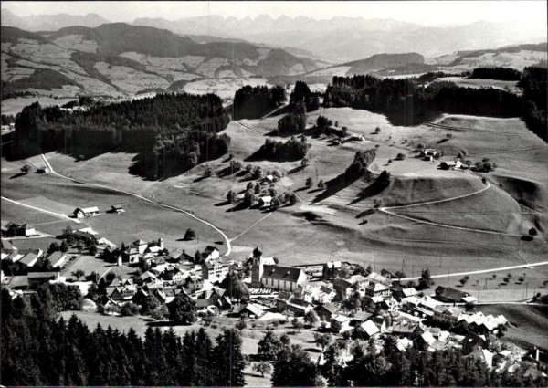Mosnang, Flugaufnahme Vorderseite