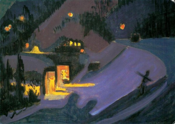 "Augustfeuer" von Ernst Ludwig Kirchner Vorderseite