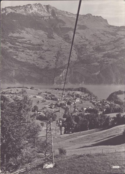 Filzbach, Sesselbahn Kerenzerberg Vorderseite