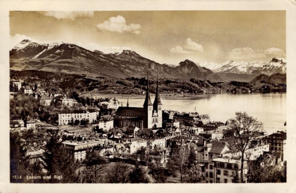 Luzern und Rigi