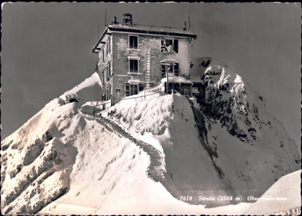 Berghotel Säntis, Observatorium Vorderseite