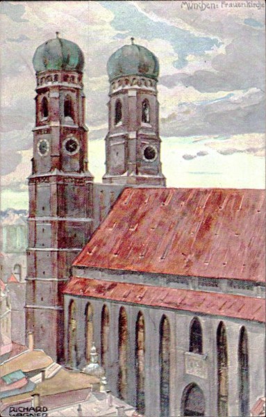 München - Frauenkirche Vorderseite