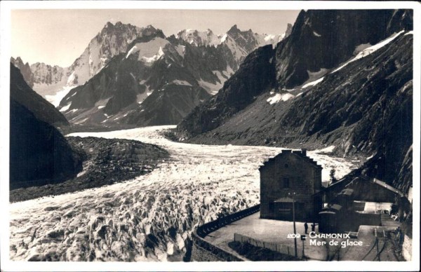 Chamonix Mer de glace Vorderseite