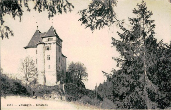 Valangin - Château Vorderseite