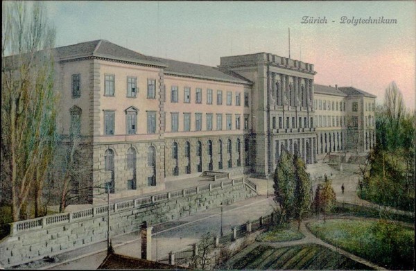 Zürich - Polytechnikum Vorderseite