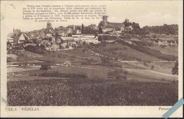Vézelay Vorderseite