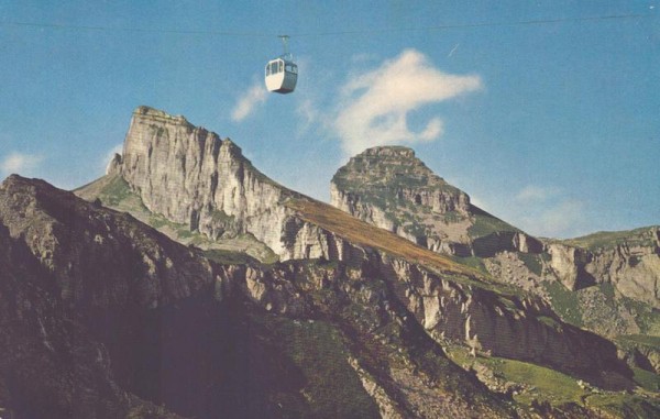Le Téléphérique Leysin - Berneuse et les Tours d'Ai Vorderseite