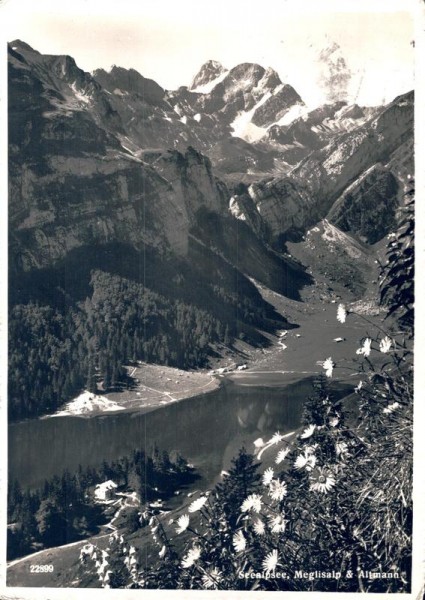 Seealpsee, Meglisalp & Altmann Vorderseite
