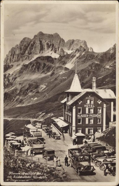 Klausenpass Vorderseite