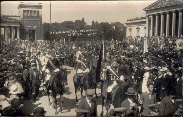 München, Katholikentag 1922 Vorderseite