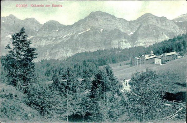 Kräzerle am Säntis Vorderseite