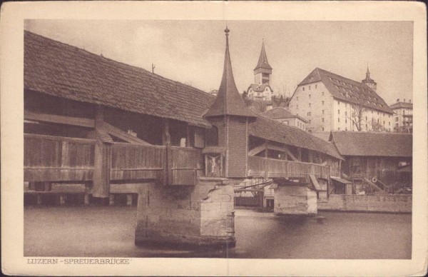 Luzern - Spreuerbrücke
