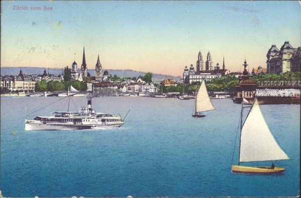 Zürich, vom See