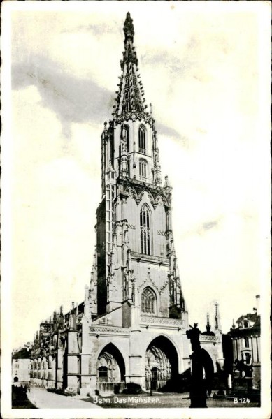 Das Münster (Bern) Vorderseite