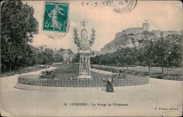 Lourdes  Vorderseite
