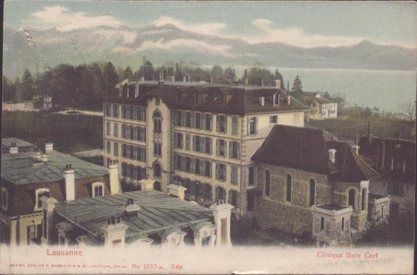 Lausanne, Clinique Bois Cerl Vorderseite