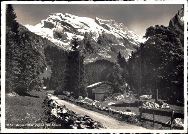 Aelpli mit Säntis Vorderseite