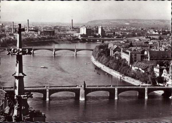 Basel, Blick vom Münsterturm Vorderseite