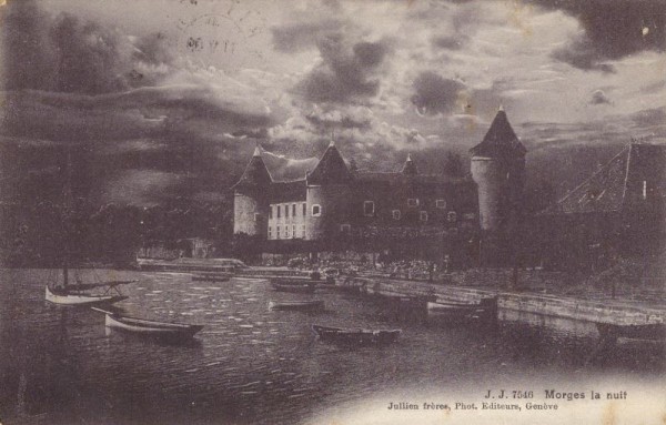 Morges la nuit