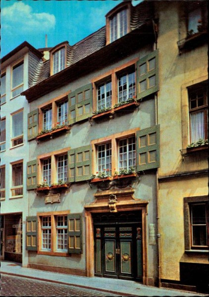 Bonn, Geburtshaus von Beethoven Vorderseite
