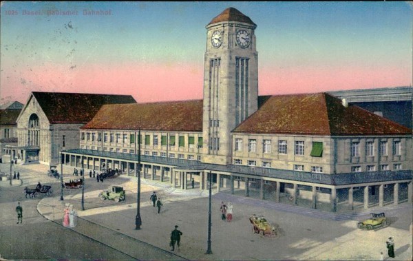 Basel Badischer Bahnhof Vorderseite