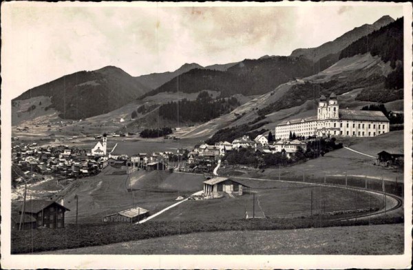 Disentis - Dorf Vorderseite