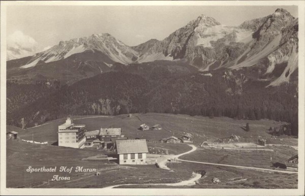 Sporthotel Hof Maran (Arosa) Vorderseite