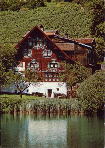 Das Drachenhaus, Grafenstädtchen Werdenberg Vorderseite