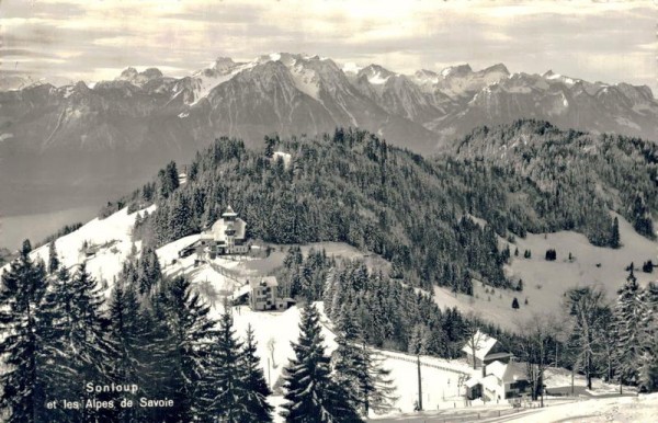 Sonloup et les Alpes de Savoie Vorderseite