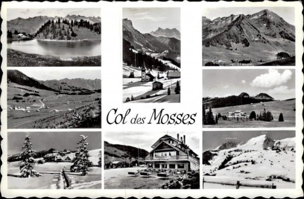 Col des Mosses Vorderseite