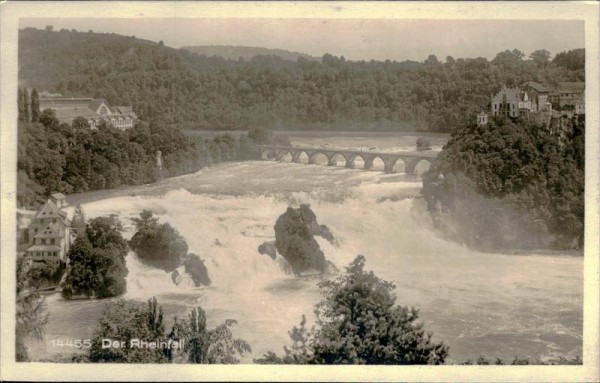 Der Rheinfall Vorderseite