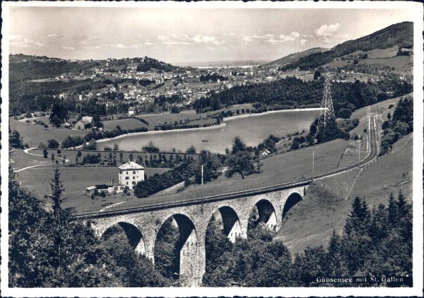 Gübsensee mit St.Gallen Vorderseite
