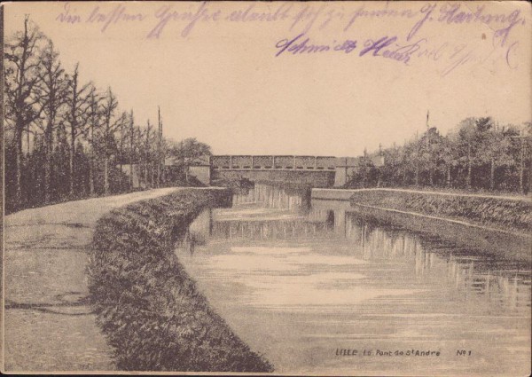 Lille, le pont de St. André