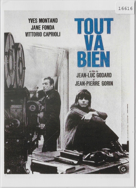 Tout Va Bien de Jean-Luc Godard 1972 - Jane Fonda