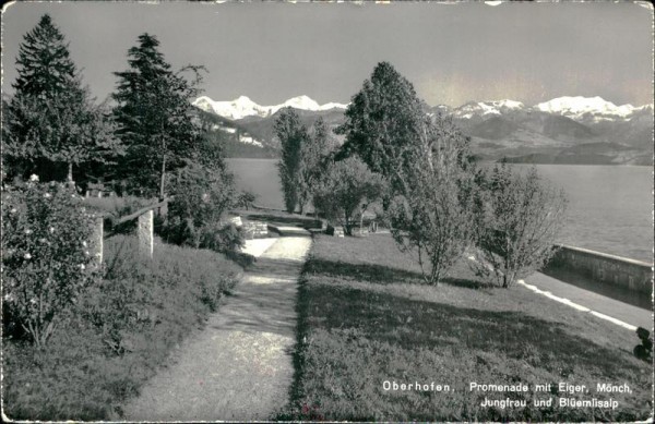 Oberhofen am Thunersee Vorderseite