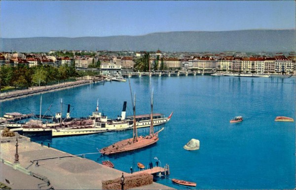 Genéve, La Rade Vorderseite