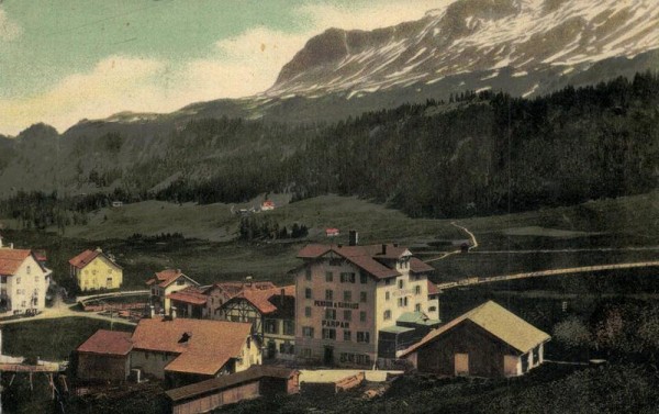 Pension & Kurhaus Parpan Vorderseite