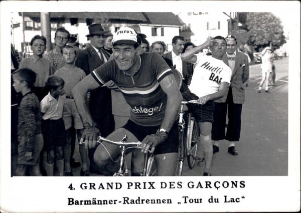 4. Grand Prix des garçons, Barmänner-Radrennen Vorderseite