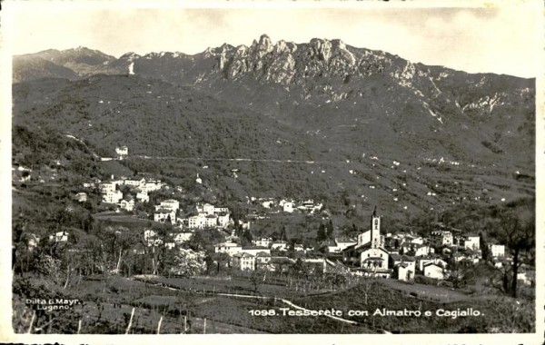 Tesserete con Almatro e Cagiallo Vorderseite