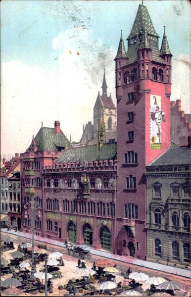 Basel - Rathaus Vorderseite