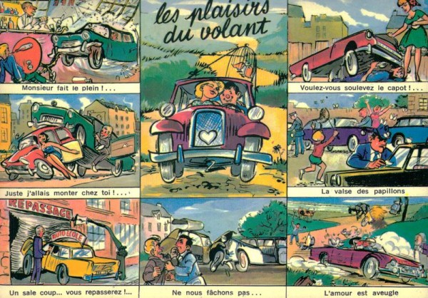 les plaisirs du volant Vorderseite