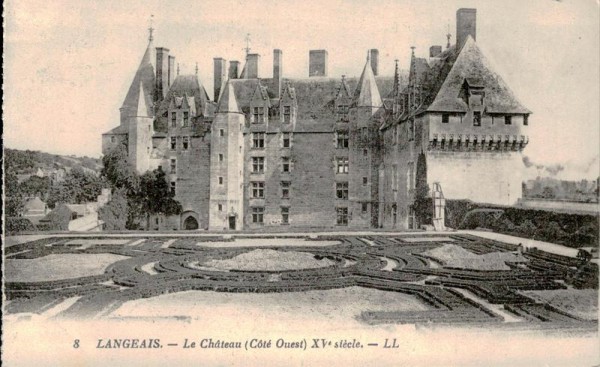 Schloss Langeais Vorderseite