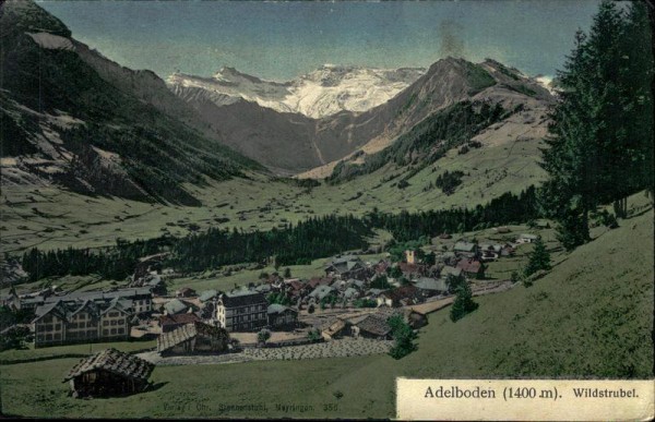 Adelboden, Wildstrubel Vorderseite